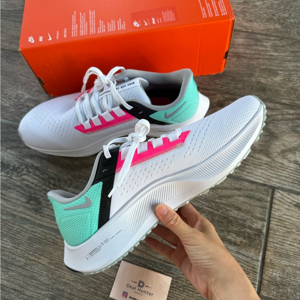 Brand New Nike Air Zoom Pegasus 38 “Miami” Men’s Running Shoes CW7356 102 - Picture 8 of 12